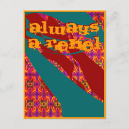 Junction Card Nr. 47: Immer ein Rebell Postkarte
