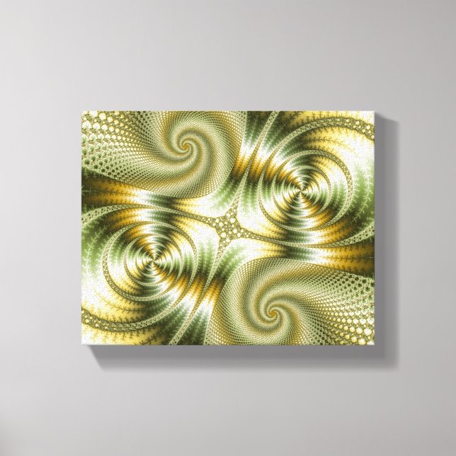 Junction - Mandelbrot Art Leinwanddruck (Vorderseite)