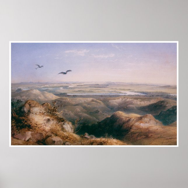 Junction of the Yellowstone and the Missouri, 1833 Poster (Vorne)