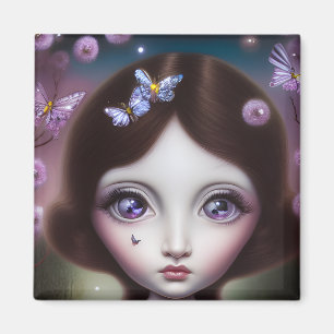 June Alexandrite Birthstone Girl Magnet