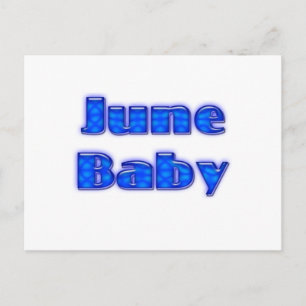 June Baby Postkarte