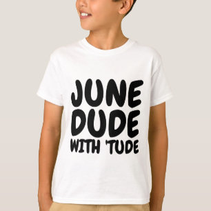 JUNE Birthday Männer & Jungen T - Shirt