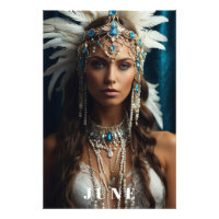 *~ JUNE Frau BIRTHDAY PEARLS Boho AP53