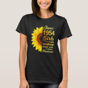 June Girls 1954 Sonnenblume 69. Geburtstag T-Shirt