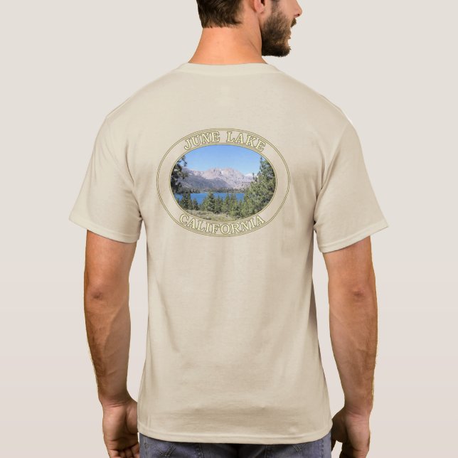 June Lake and Eastern Sierra Nevada T-Shirt (Rückseite)