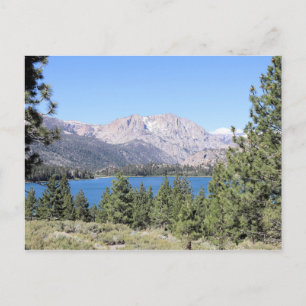 June Lake & Eastern Sierra Nevada Mountains, CA Postkarte