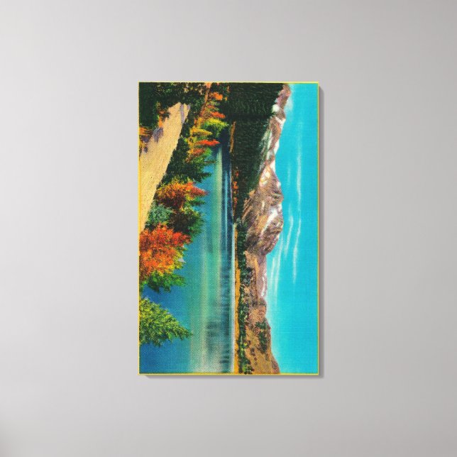 June Lake in High SierraMono Landkreis, CA Leinwanddruck (Vorderseite)