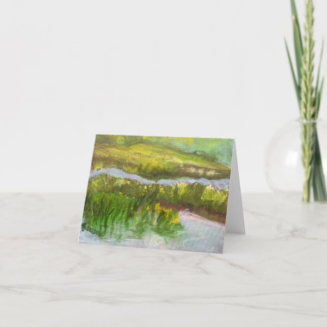 June Morning Notecard Dankeskarte (Vorderseite)