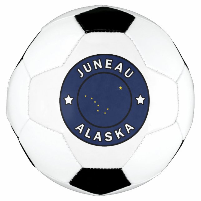 Juneau Alaska Fußball (Vorderseite)