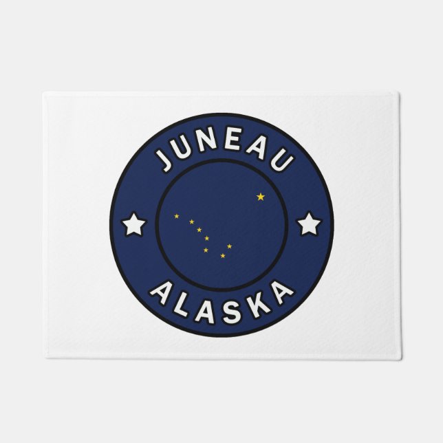 Juneau Alaska Fußmatte (Vorderseite)
