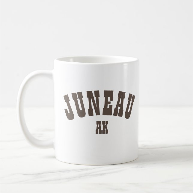 Juneau, Alaska Kaffeetasse (Links)
