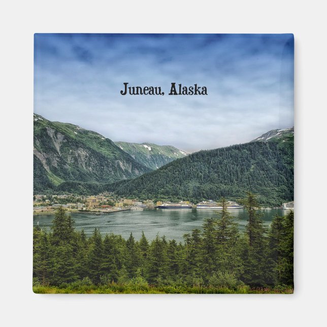 Juneau, Alaska Magnet (Vorne)