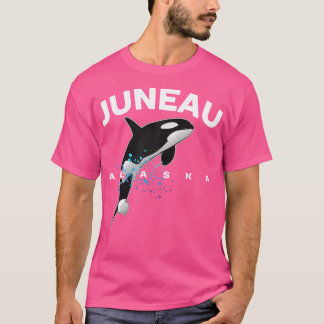 Juneau Alaska Orca Killer Whale Watching Camping V T-Shirt