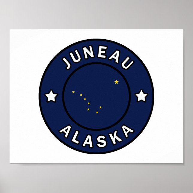 Juneau Alaska Poster (Vorne)