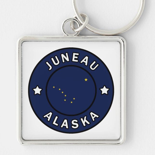 Juneau Alaska Schlüsselanhänger (Vorne)