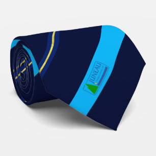 Juneau (Alaska) Stadtflagge Neck Tie Krawatte