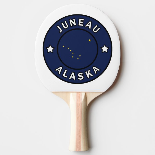 Juneau Alaska Tischtennis Schläger (Vorderseite)