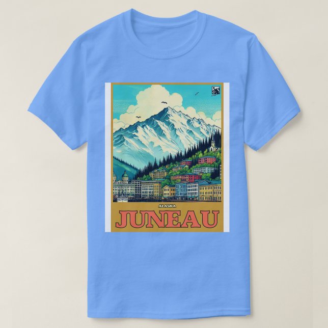 Juneau Alaska TShirt (Design vorne)