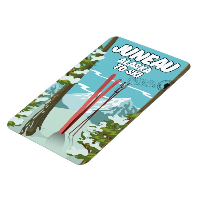 Juneau Alaska zum Ski Magnet (Linke Seite)