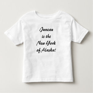 Juneau ist der NJ von Alaska Kleinkind T-shirt