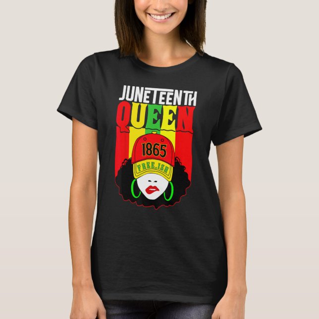 Junenth Is The Real Independence Day 1865 Freedom  T-Shirt (Vorderseite)