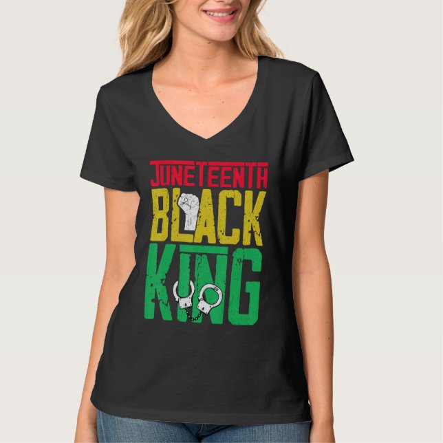 Junenth Is The Real Independence Day 1865 Freedom  T-Shirt (Vorderseite)