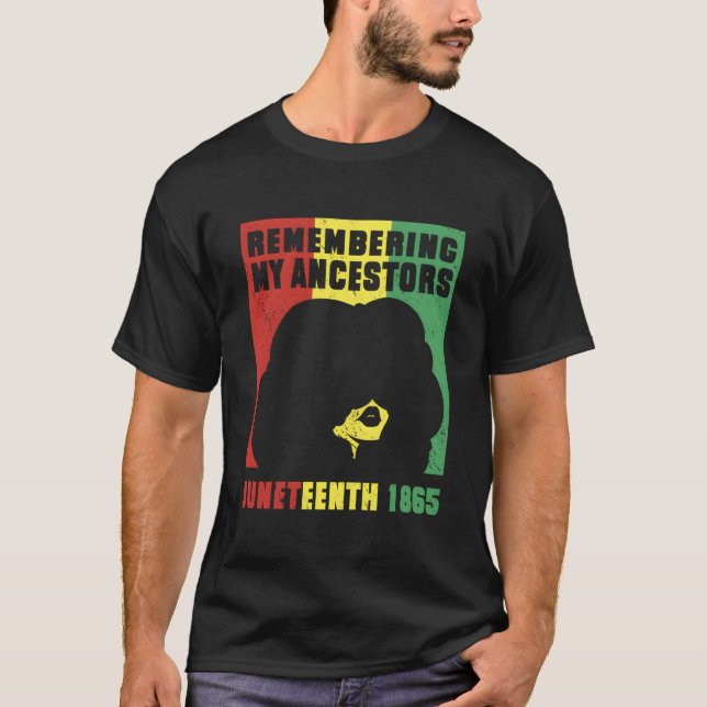 Junenth Remembering My Ancestors T-Shirt (Vorderseite)