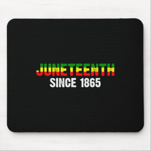 Juneteent ist mein Unabhängigkeitstag Afroamerikan Mousepad