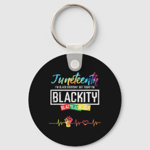 Juneteente Blackity Black History African Women Gi Schlüsselanhänger