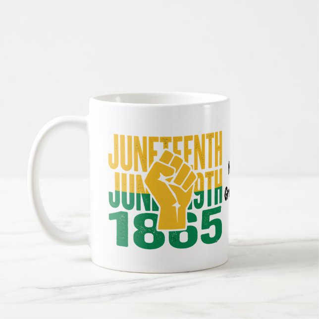 Juneteenth 1865 19. Juni Grafik De Kaffeetasse (Links)