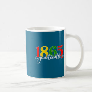 Juneteenth 1865 afroamerikanisch schwarze Geschich Kaffeetasse