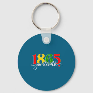 Juneteenth 1865 afroamerikanische schwarze Geschic Schlüsselanhänger