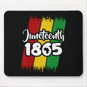 Juneteenth 1865 Schwarze Geschichte Afroamerikanis Mousepad