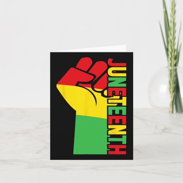 Juneteenth 1  karte (Vorderseite)