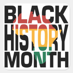 Juneteenth Black History Month Aufkleber