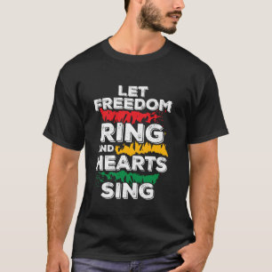 Juneteenth Black History Month feiert Afrikaner T-Shirt
