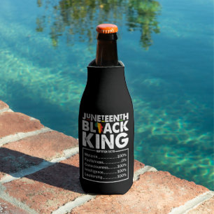 Juneteenth Black King Nährwertangaben Melanin Flaschenkühler