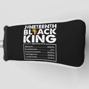 Juneteenth Black King Nährwertangaben Melanin Golf Headcover