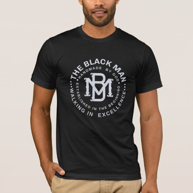 Juneteenth Black Man of Excellence T - Shirt (Vorderseite)