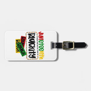 Juneteenth Blackity Black Black Funny Gepäckanhänger