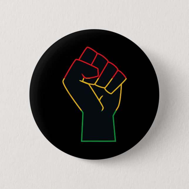 Juneteenth Celebrates Black African American Freed Button (Vorderseite)