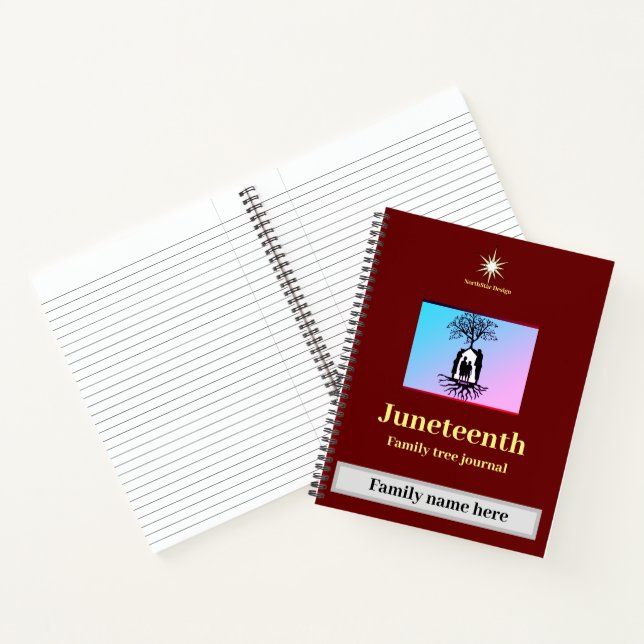 Juneteenth Family Journal Notizbuch (Innenseite)