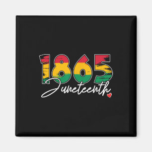 Juneteenth feiert schwarze Freiheit 1865 Heart His Magnet