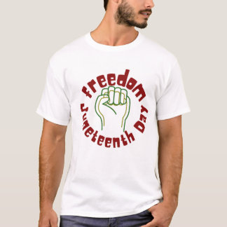 Juneteenth Freedom Day Fist Grafik-Typografie T-Sh T-Shirt