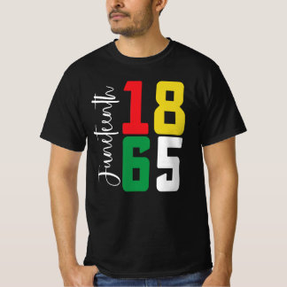 Juneteenth Freedom Day Schwarze Geschichtsfeier T-Shirt