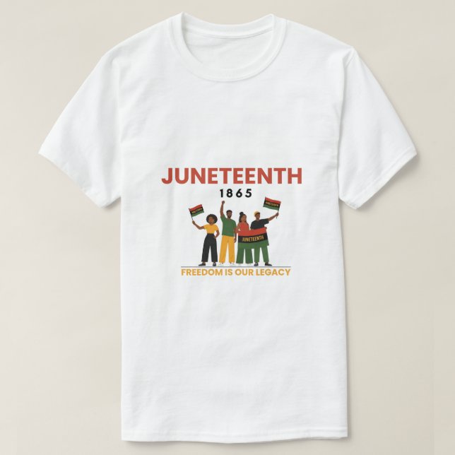 Juneteenth Freedom Day T-Shirt | Afroamerikanisch  (Design vorne)