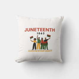 Juneteenth Freedom Day T-Shirt | Afroamerikanisch  Kissen