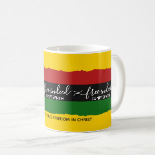 Juneteenth FREI IN WAHRHEIT Kaffeetasse