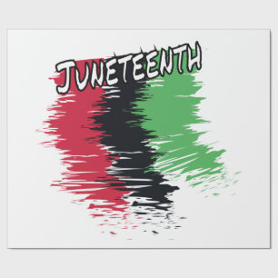 Juneteenth Geschenkpapier