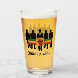 Juneteenth Glass Glas